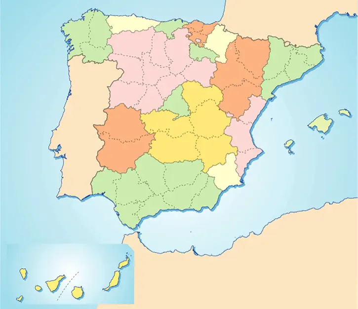 España provincias