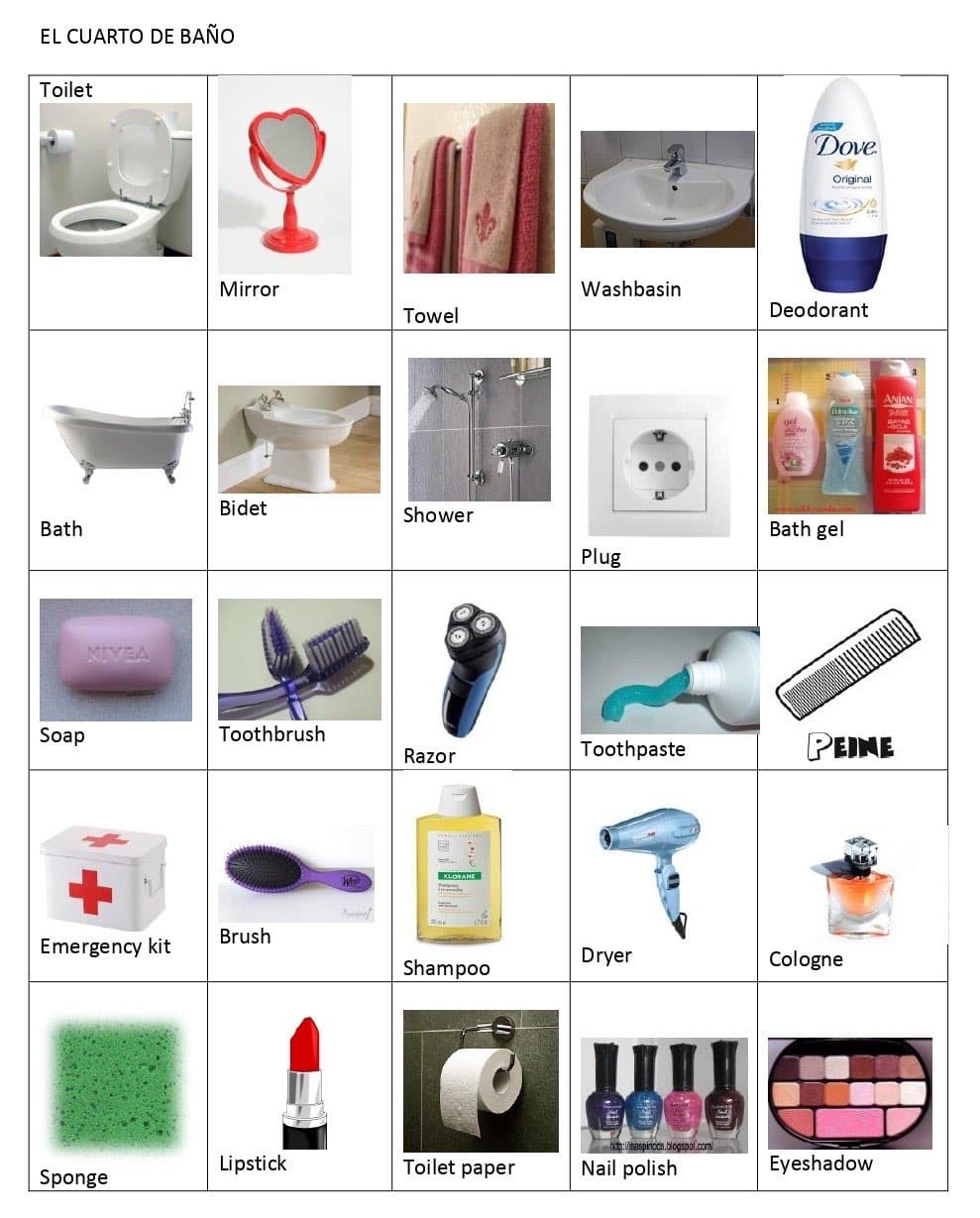 The bathroom (I-E)