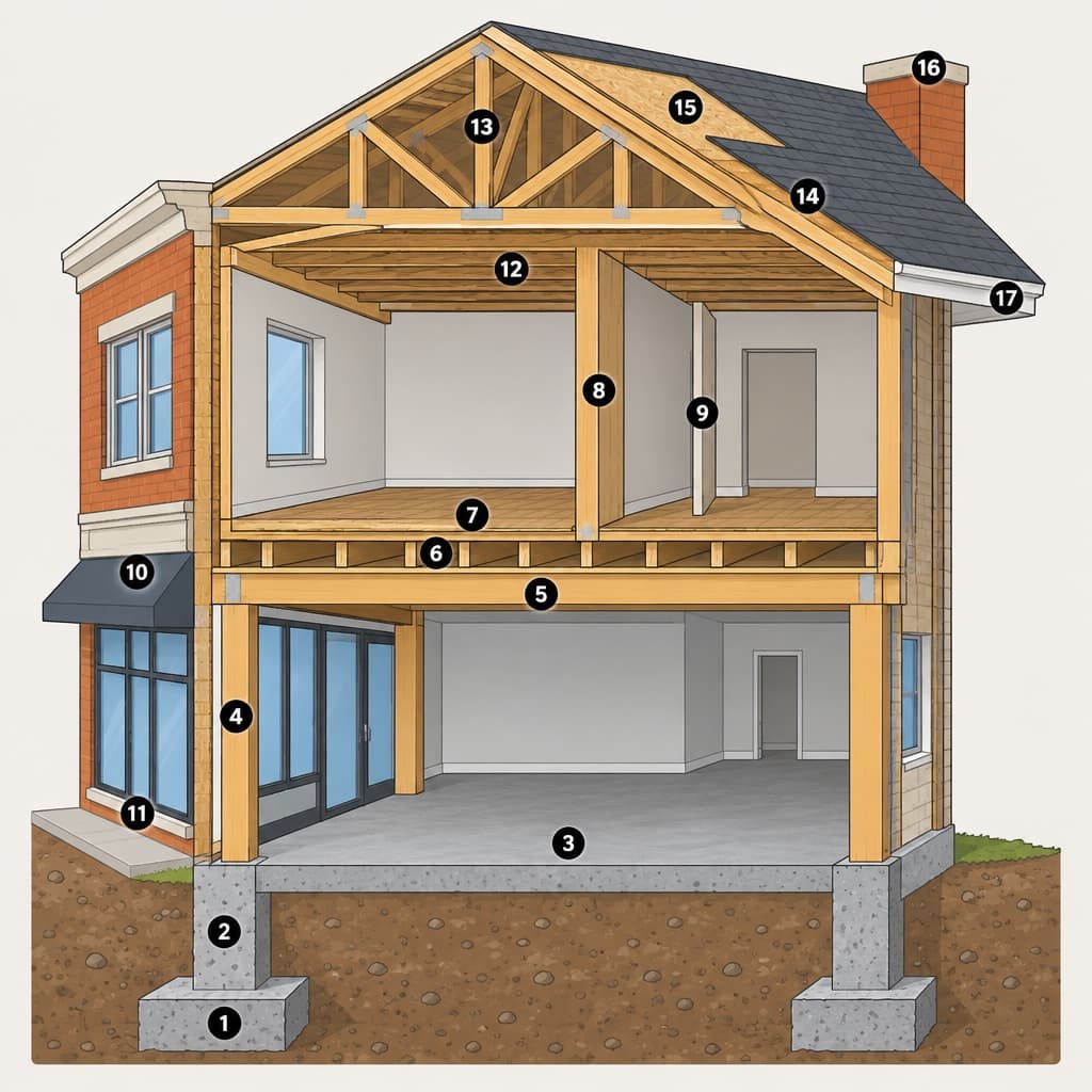 Structure of a Building