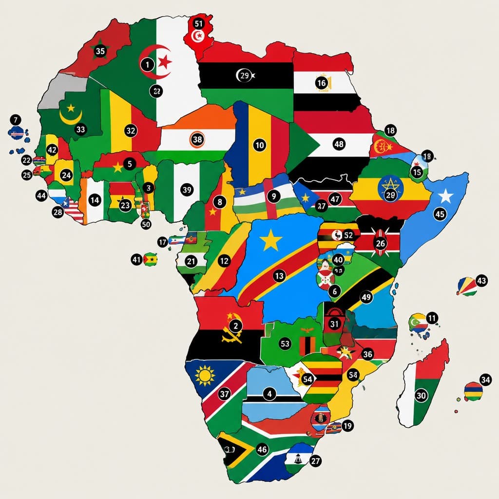 Banderas de África