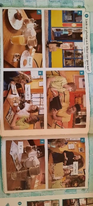 A visit to the café